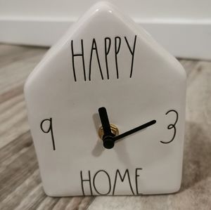 Rae Dunn Happy Home Clock